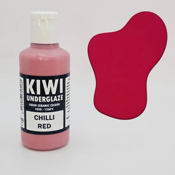 Chilli Red Kiwi Underglaze